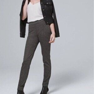 NWT WHBM Slim Speckled Ponte Knit Ankle Pants Size 4 R